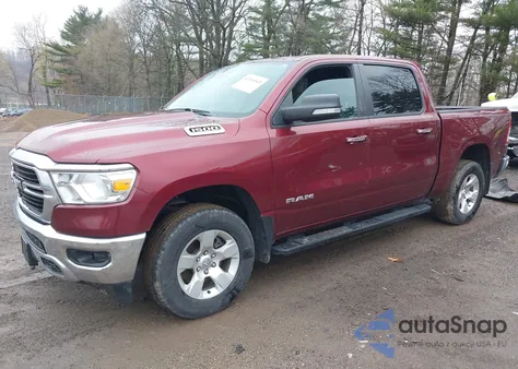 2020 Ram 1500 from USA, damaged, VIN 1C6RRFFG9LN287714